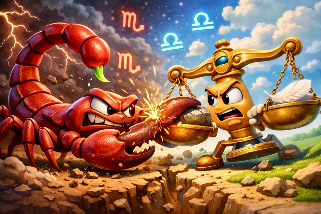 But, he’s a Scorpio!